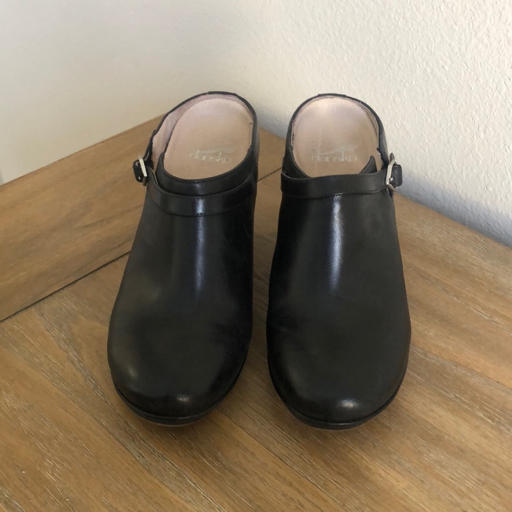 Dansko clogs worn a handful of times.